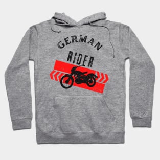 Motorcycle Vintage German Biker Hoodie